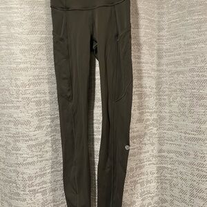 Lululemon Olive Green Leggings